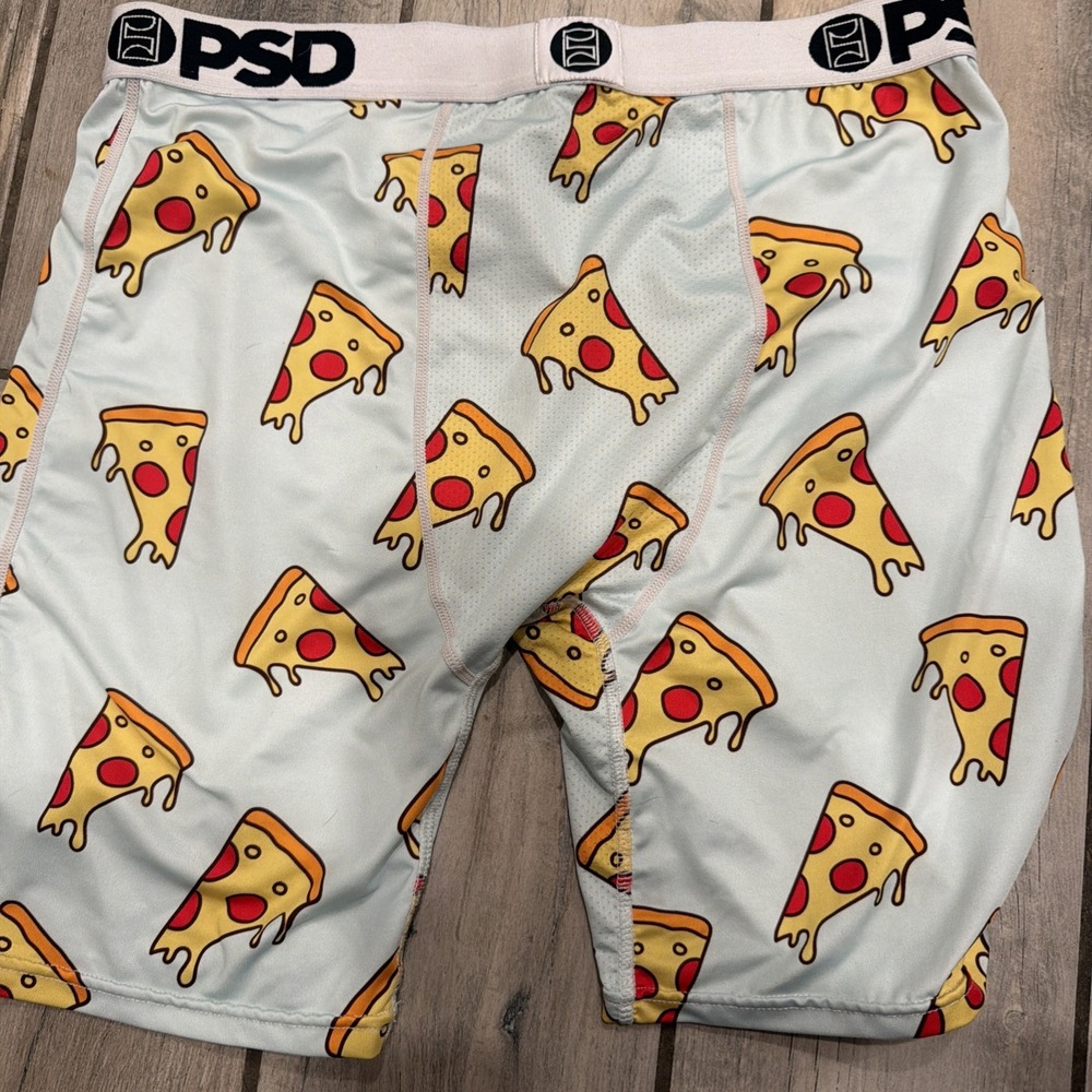 NWOT PSD Boxer Brief Compression Shorts Mens Drip Pizza Eyeball Mushroom Set - Picture 7 of 7